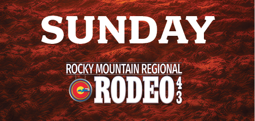 Rocky Mountain Regional Rodeo 43 Sunday